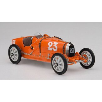 1913 Bugatti 18 Black Bess Sports Car 1:43 Scale Diecast Model by