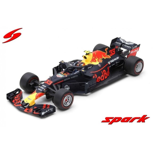 Spark Max Verstappen Schaalmodel 1:18 GP Mexico 2018