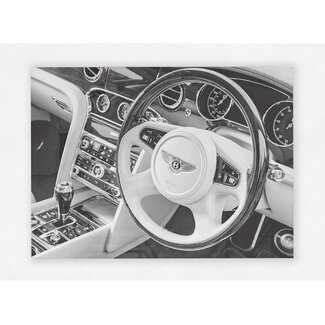 Bentley Style photo print plexiglass