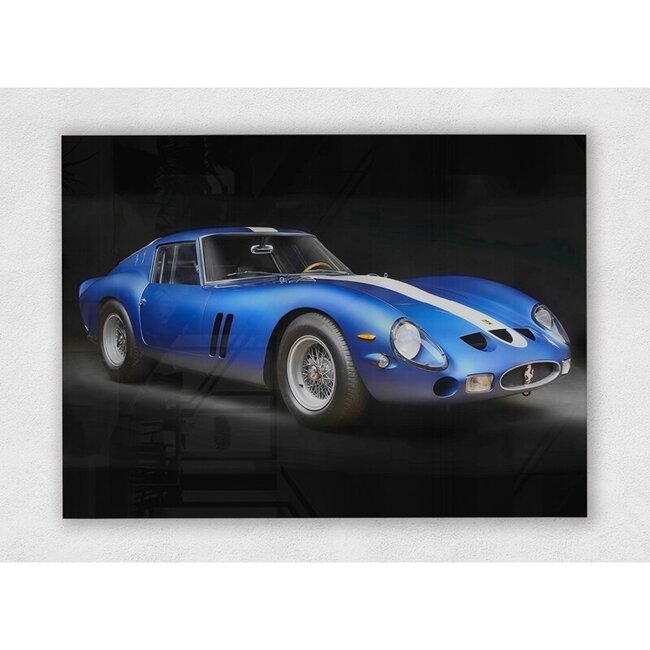 Ferrari 250 GTO 1962 photo print on plexiglas