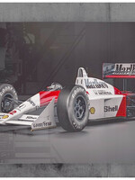 F1 Lotus 98T - Ayrton Senna plexiglass