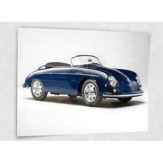 Porsche 356 1600 Speedster on plexiglass