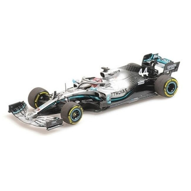 Lewis Hamilton scale model car 1:43 2019 | Minichamps Mercedes AMG