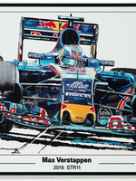 Litho Max Verstappen STR11 | Toro Rosso 50x70cm
