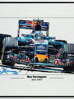 Litho / Acryl Max Verstappen STR11 | Toro Rosso 50x70cm