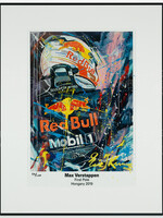 Max Verstappen First Pole Litho / Acryl | Eric Jan Kremer