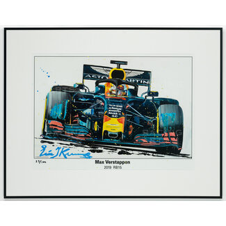 Verstappen Litho + Acryl RB15 - 2019 | Eric Jan Kremer