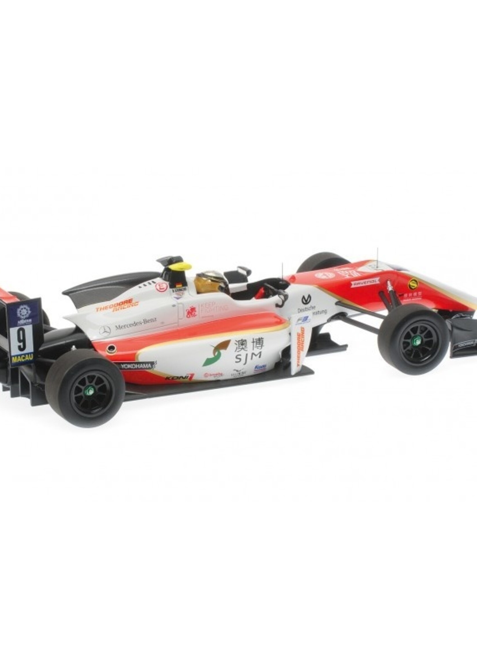 Minichamps Schaalmodel 1:18 Mick Schumacher Macau GP 2018
