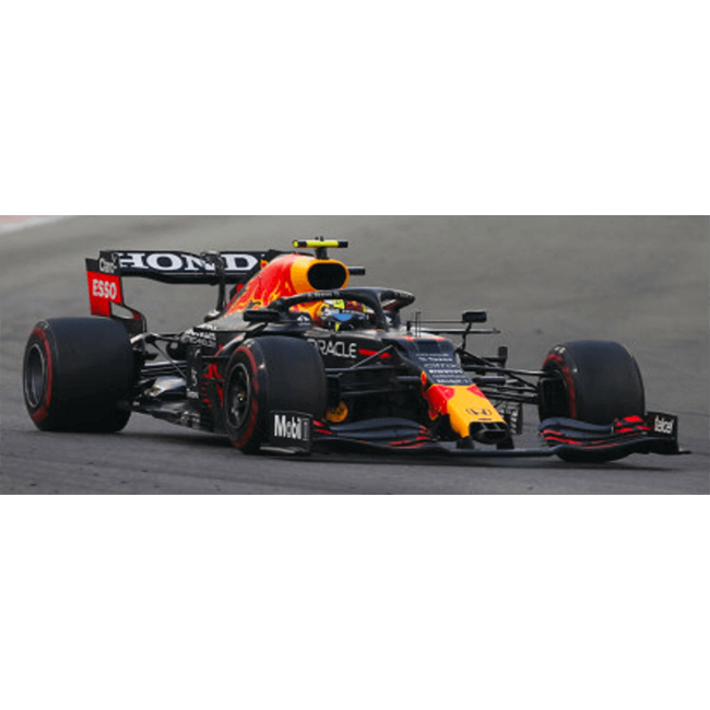 Spark Model car 1:12 Red Bull Racing Honda RB16B #33 Max Verstappen World Champion 2021 - Abu Dhabi