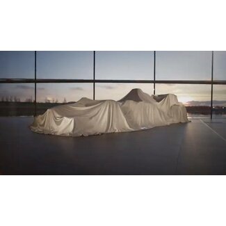 Minichamps 2023 Mercedes AMG W14 George Russel scale model