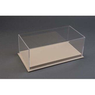Showcase plexiglass for 1:18 model | Beige