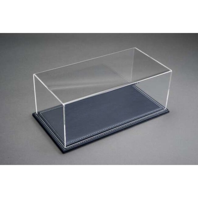 Showcase plexiglass for 1:18 model | Dark blue