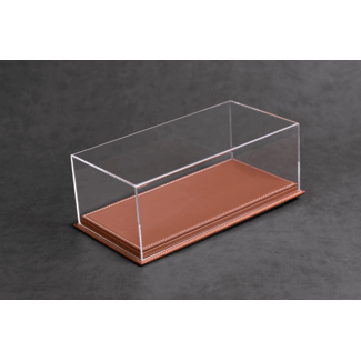 Vitrina Monza plexiglass for 1:18 model - Brown