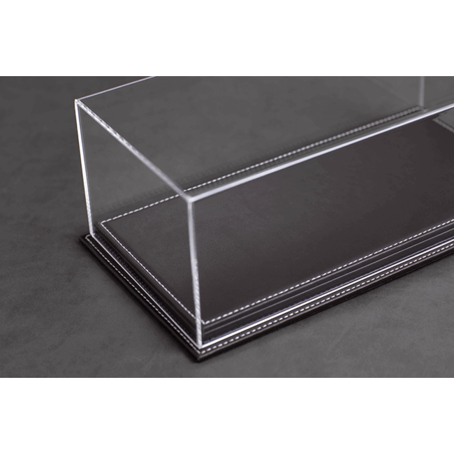 1:18 Display case Monza plexiglass for model - Dark brown