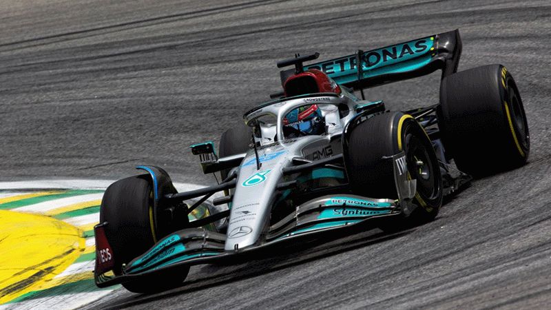 George Russell takes first GP win, Mercedes dominant in Brazil