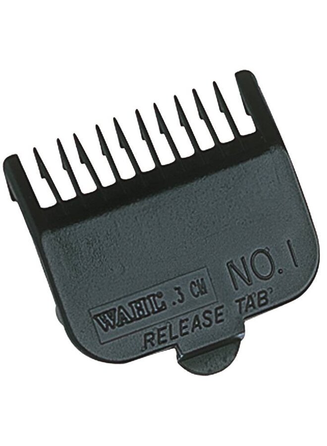 Clipper Attachment Comb Plastic Black