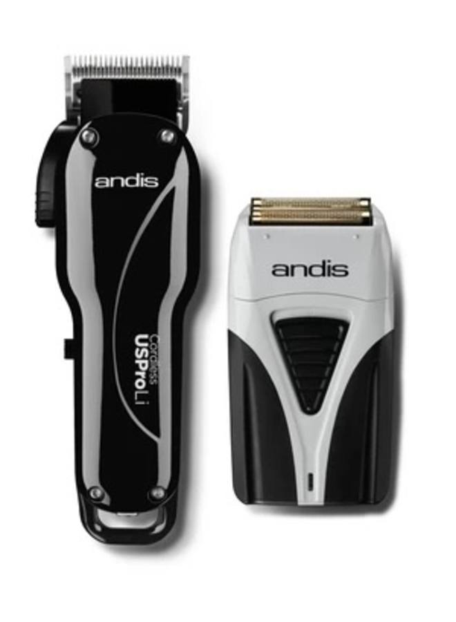 Combo Cordless Clipper  + Shaver