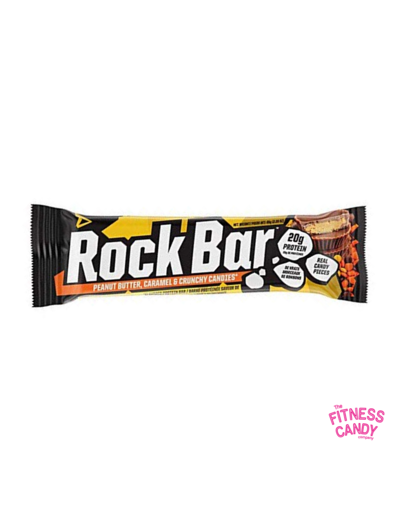 ROCK BAR Chocolate Candy The Fitness Candy Company