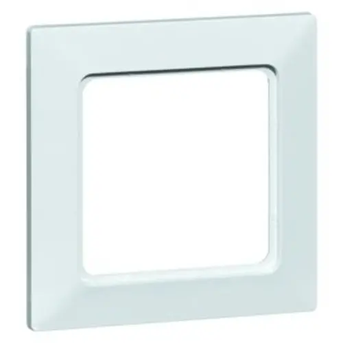 PEHA Abdeckplatte 100x100mm 1-fach Standard weiss Einzelmontage (80.671/100 W)