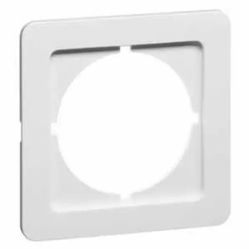 PEHA centraalplaat met rond genormd gat 45 mm Standard levend wit (80.670.02 ZR)