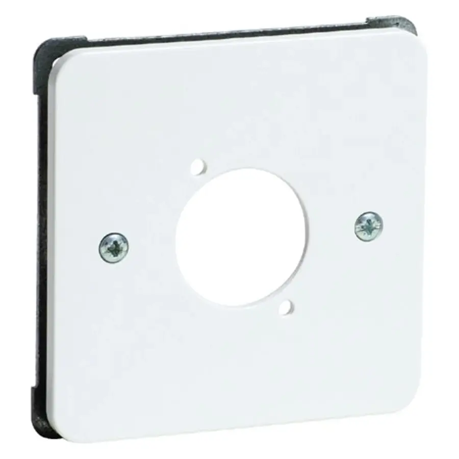 PEHA Centraalplaat BNC/TNC Wit Dra (80.677.02-S)