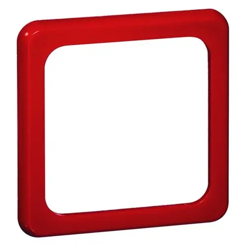 PEHA Kombi-Rahmen 1-fach 81x81mm Standard rot (80.671 ROT)