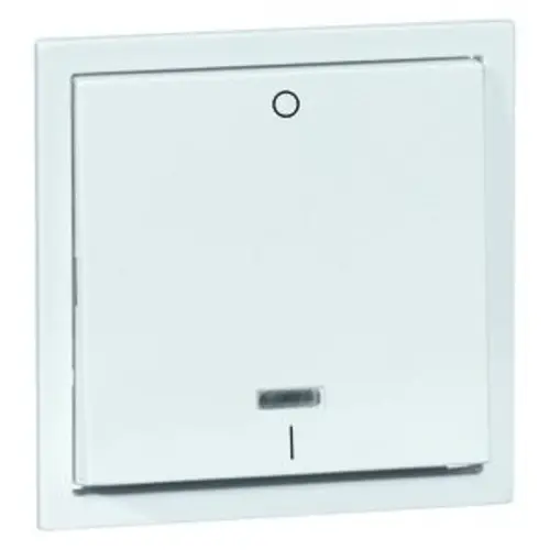 PEHA Wippe Ausschalter 600er Nova bri Linse Aufdruck I/O reinws (20.642.022 GLK)