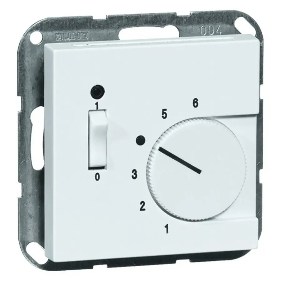 PEHA Abdeckung EBERLE-Raumthermostat Nova UP 10A 250V 1 EIN/AUS reinws (20.605.022 RTR)