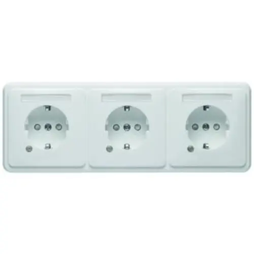 PEHA Wcd 3v Randaarde Inbouw (stucw (806613/673SINALEDGEW)