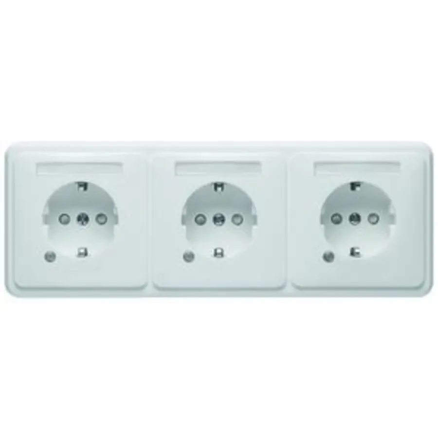 PEHA Wcd 3v Randaarde Inbouw (stucw (806613/673SINALEDGEW)