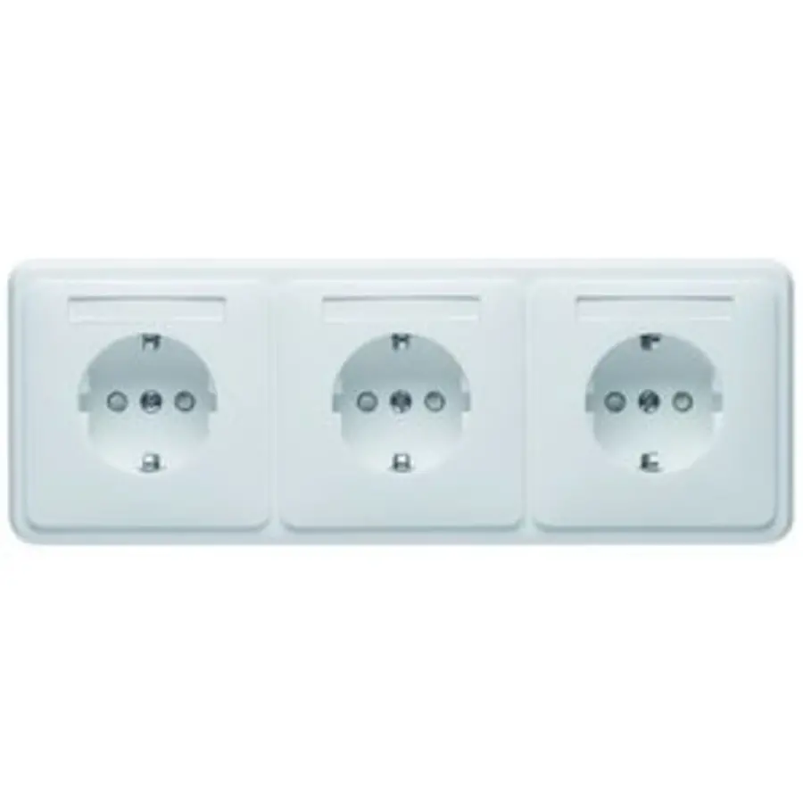 PEHA Wcd 3v Randaarde Inbouw (stucw (80.6613/673SINA WN W)