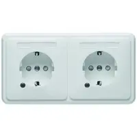 PEHA Wcd 2v Randaarde Inbouw (stucw (806612/67202SINALEDW)