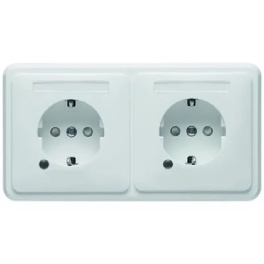 PEHA Wcd 2v Randaarde Inbouw (stucw (806612/67202SINALEDW)