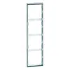 PEHA Rahmen 4-fach Dialog alu/chrom 81x299mm (95.574.70.60)