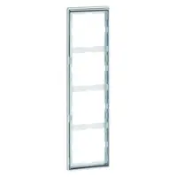 PEHA Rahmen 4-fach Dialog alu/chrom 81x299mm (95.574.70.60)