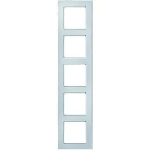 PEHA Rahmen 5-fach Nova Elements Glaseff Eis - reinweiss (20.675.241.022)
