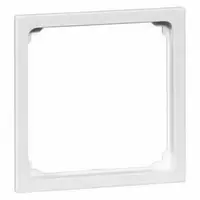 PEHA Zentralplatte eckigem Normdurchbruch 50x50mm Aura reinweiß (20.670.02 ZV)