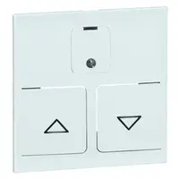 PEHA Abdeckung Jalousieschalter 405 R O.A. Aura reinweiß (20.410.02 R)