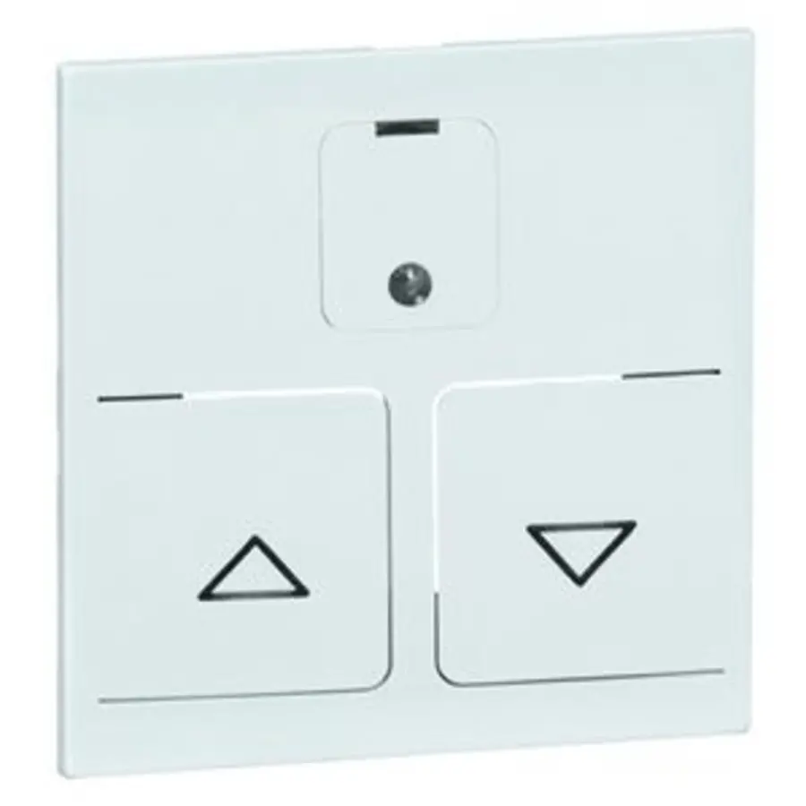 PEHA Abdeckung Jalousieschalter 405 R O.A. Aura reinweiß (20.410.02 R)