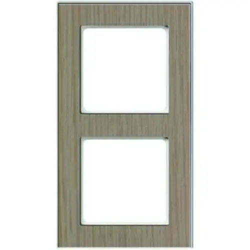 PEHA Rahmen 2-fach Nova Elements Holz Eiche - reinweiss (20.672.201.022)