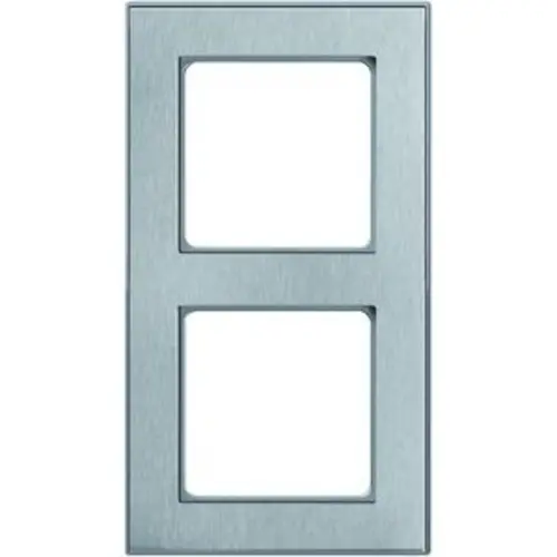 PEHA Rahmen 2-fach Nova Elements Metall Edelstahl gebrstet - alu (20.672.220.702)
