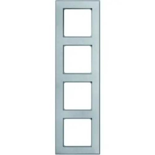 PEHA Rahmen 4-fach Nova Elements Metall Edelstahl gebrstet - alu (20.674.220.702)