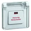 PEHA Heizung-Notschalter Ausschalt.2pol. Standard weiss UP (81.512 V K HN)