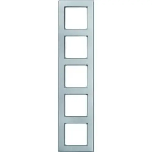 PEHA Rahmen 5-fach Nova Elements Metall Edelstahl gebrstet - alu (20.675.220.702)