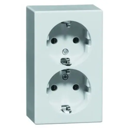 PEHA schuko wandcontactdoos 2v opbo (6652) PEHA schuko wandcontactdoos 2v opbo (6652)