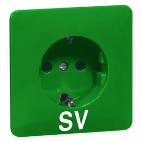 PEHA SCHUKO-Steckdose 2-polig Ka-Inst. Standard/KKH (80.6611 GRN SV)