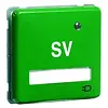 PEHA SCHUKO-Steckdose 2-polig Standard/KKH m. Ko-Li. Beschr.Fe. (80.6611 K WUGLKNAGR)