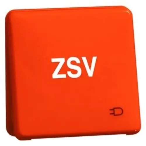 PEHA SCHUKO-Steckdose 2-polig KKH IP44 orangefarb. Sockel (80.6611 K WU OR ZSV)