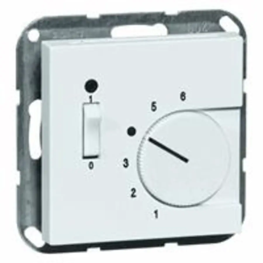 PEHA Zentralplatte für EBERLE Raumthermostat Aura Anthrazit (20.605.21 RTR)