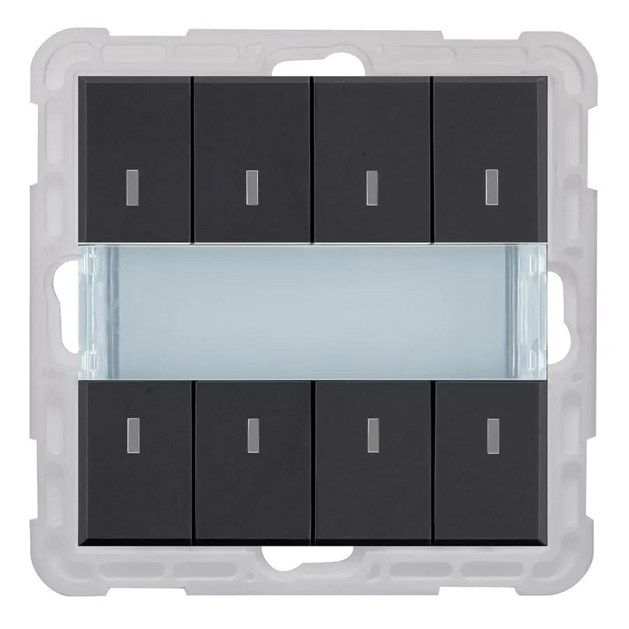 PEHA knx busdrukknop 8-voudig nova